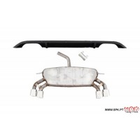 SISTEMA ESCAPE INOX + DIFUSOR LOOK R VW GOLF 7